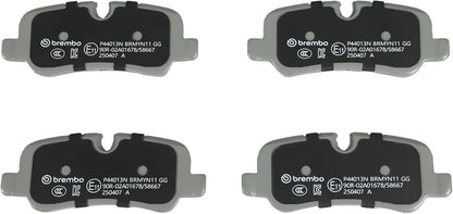 P44013N Premium Ceramic Rear Disc Brake Pad Set LAND ROVER OE# LR021316