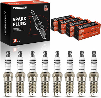 Iridium Platinum Spark Plugs with Ford F-150 F-150 Heritage Mustang, Crown 8 PCS