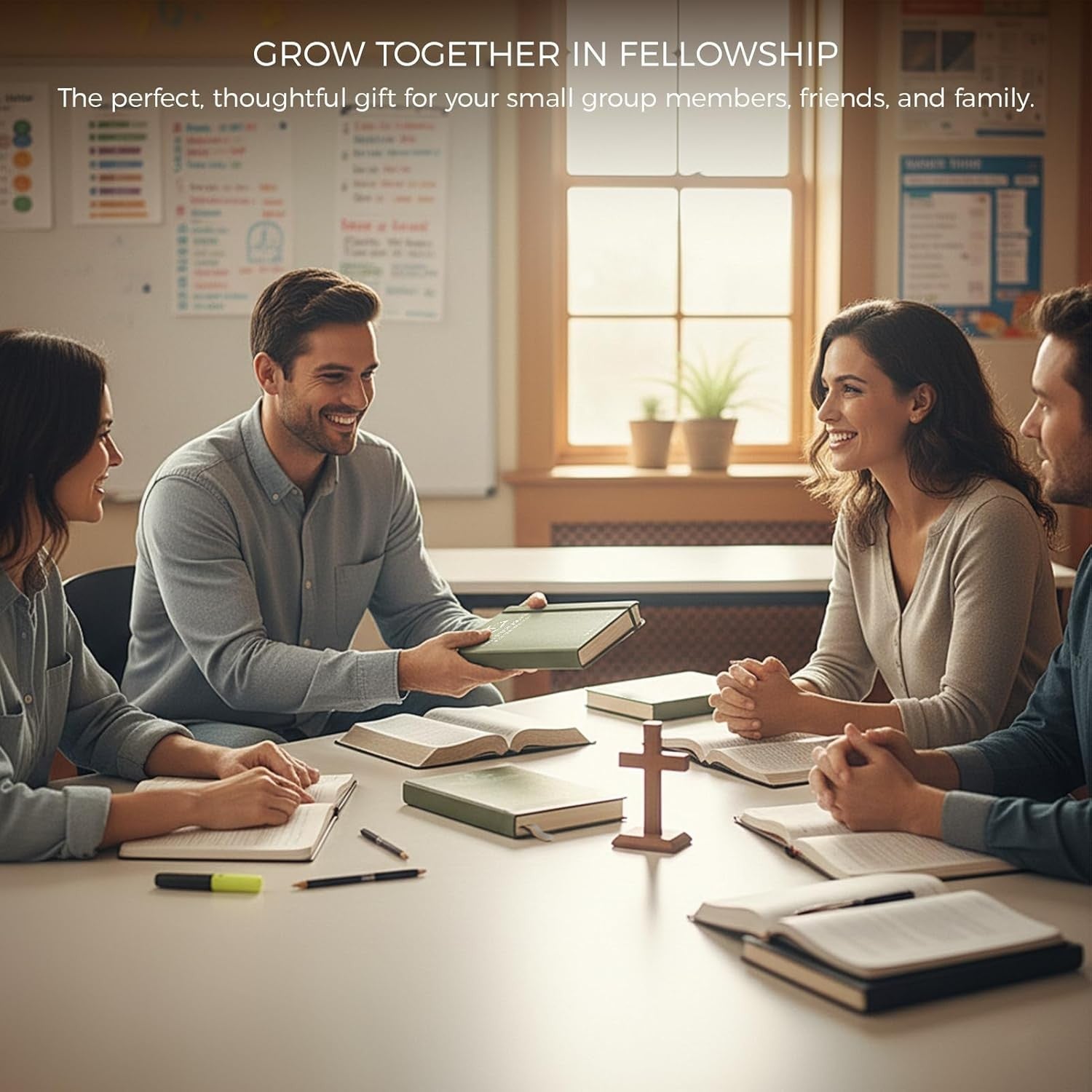 Daily Christian Bible Study Journal for Women & Men 8.27x5.83” A5 Hardcover