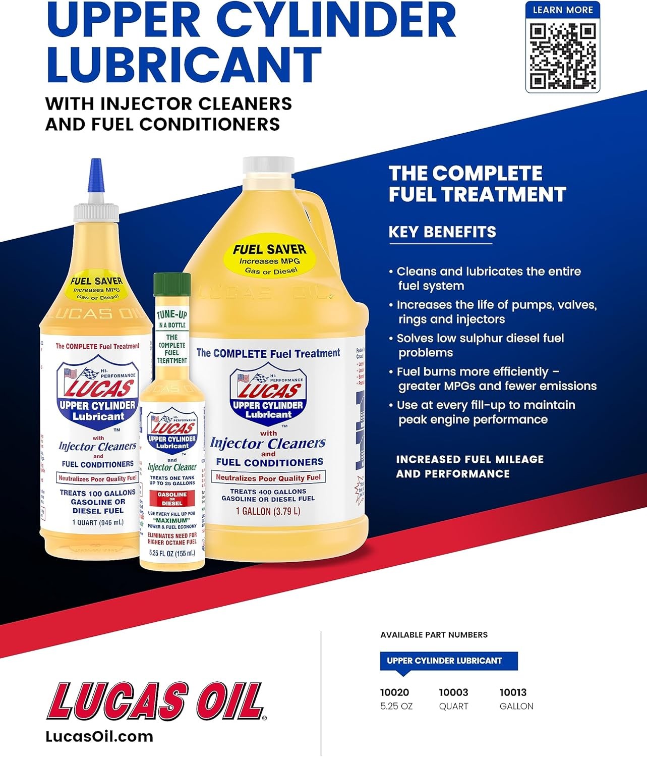 10020 Upper Cylinder Lube/Fuel Treatment - 5.25 fl oz.