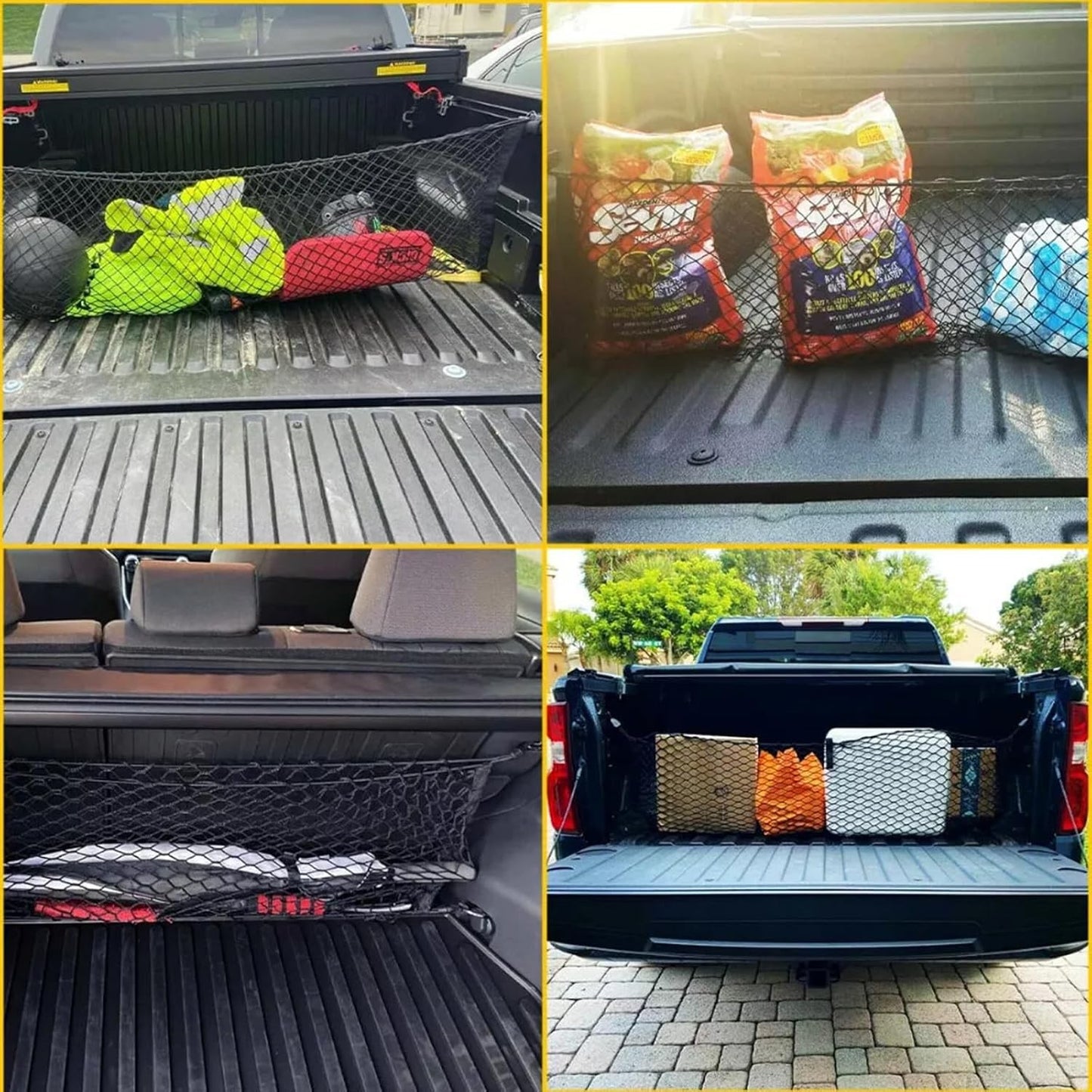 for Honda CRV Envelope Style Truck Bed Cargo Net Fits 2013-2026 CRV Accessories