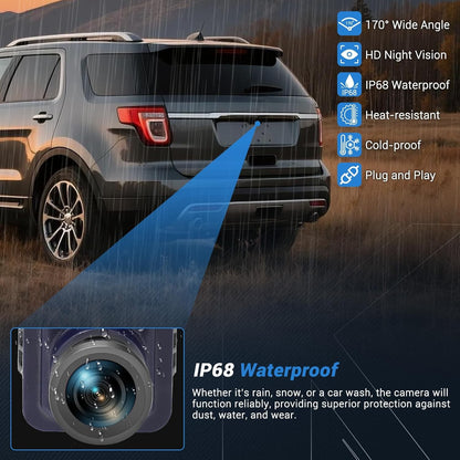 EB5Z-19G490-A Rear View Backup Camera with Ford Explorer Limited 2011-2015