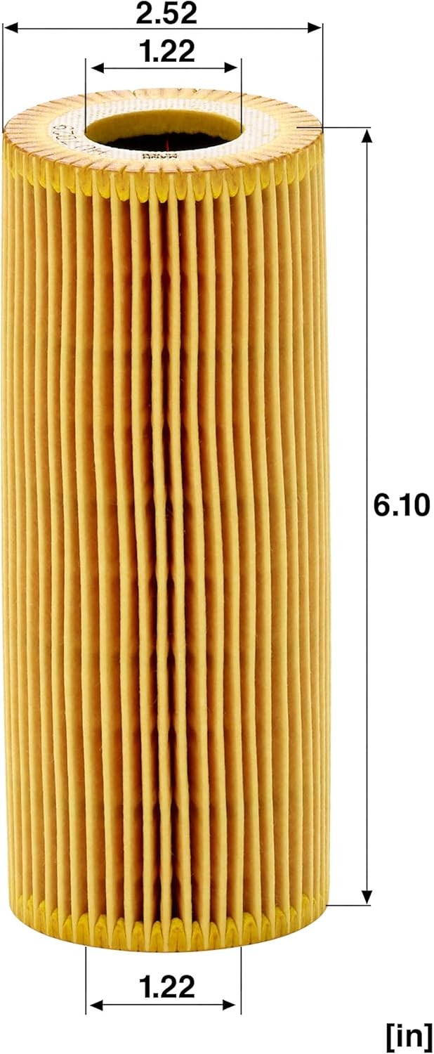 HU 7029z Oil Filter, 1 Pack