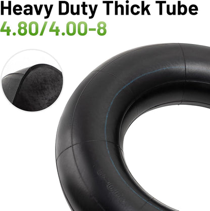 Heavy Duty 4.80-8/4.00-8 Inch Replacement Tire Inner Tube, 4.80/4.00-8 Innertube