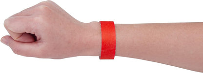 500 Pcs Wristbands Waterproof Tearproof Wrist Straps Admission Bracelets Tickets