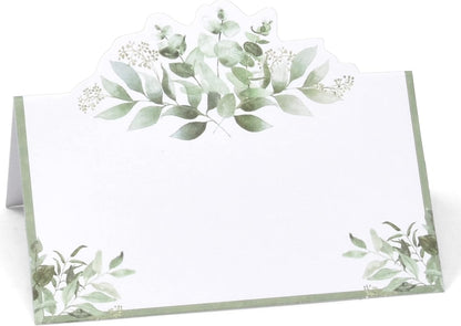 Christmas Place Cards for Table Setting Eucalyptus 25 pack Random style shipping