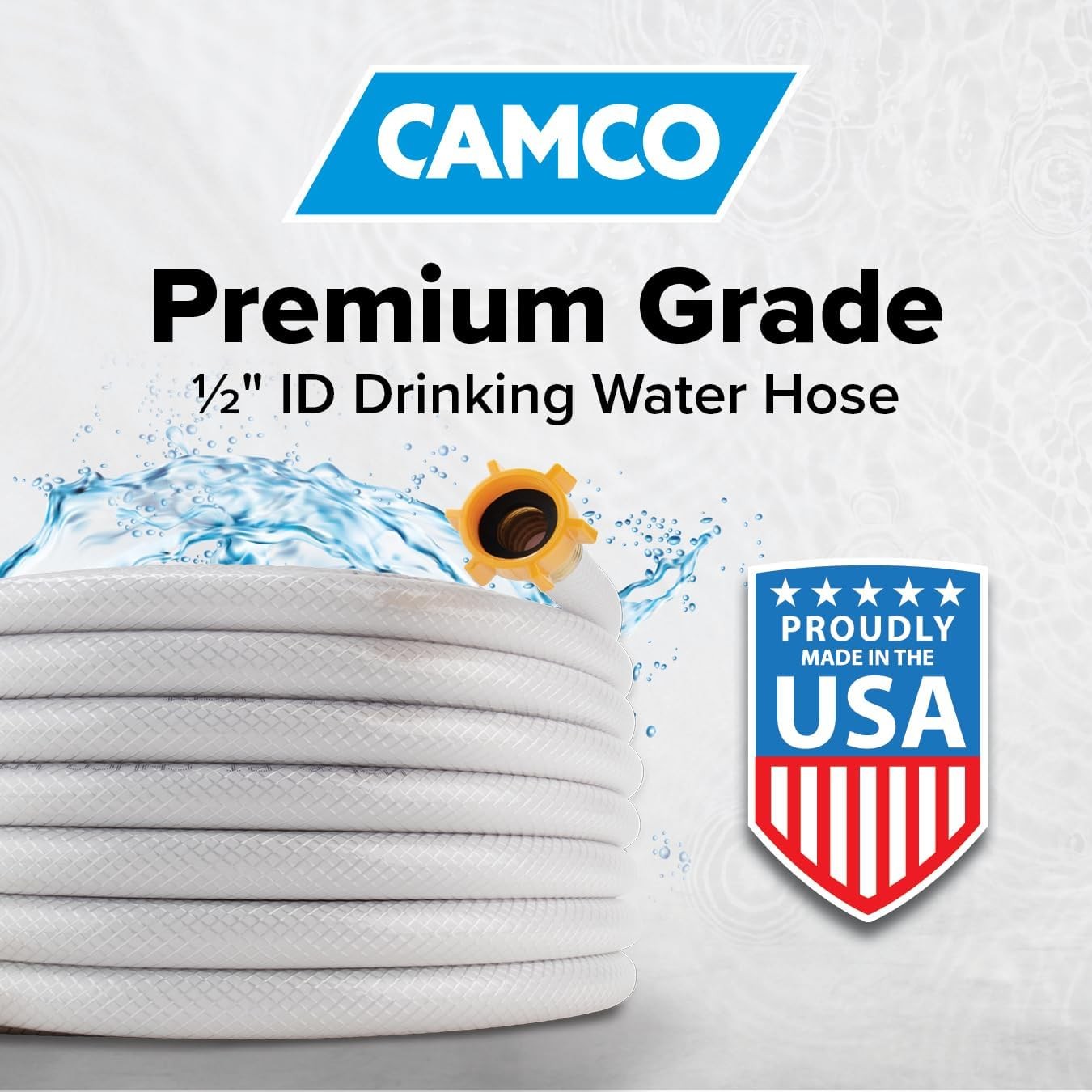 TastePURE 4-Ft Water Hose - RV Drinking Water Hose Contains No Lead No BPA