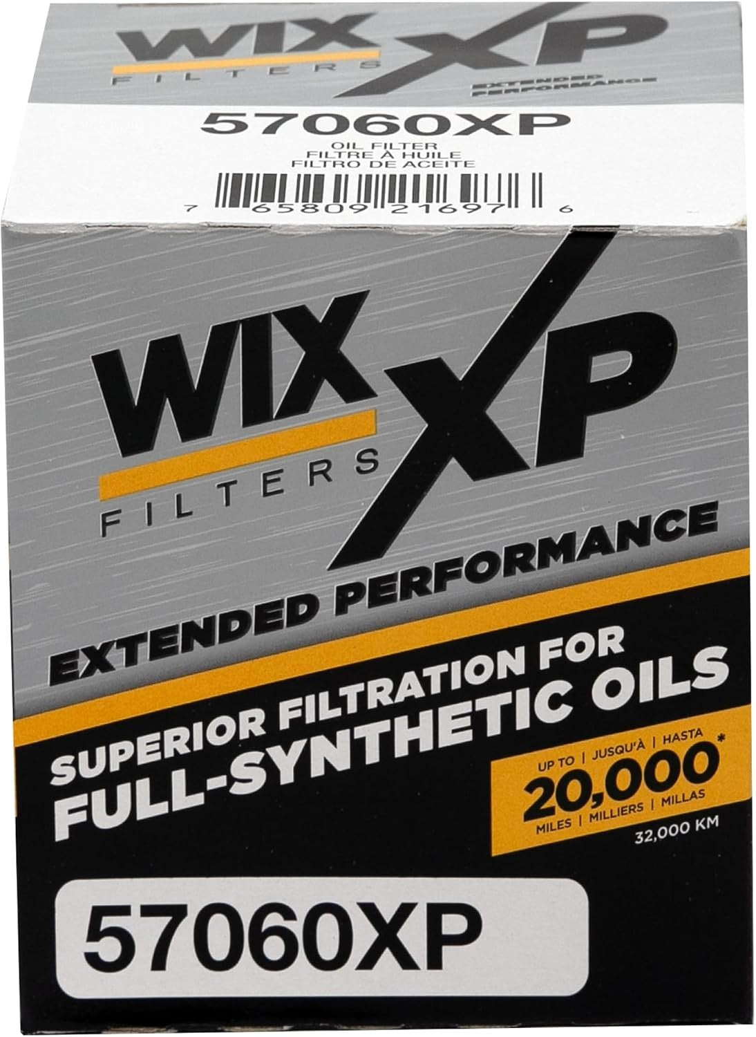 57060XP WIX XP Oil Filter Replacement, Built for Synthetic Oil With Various