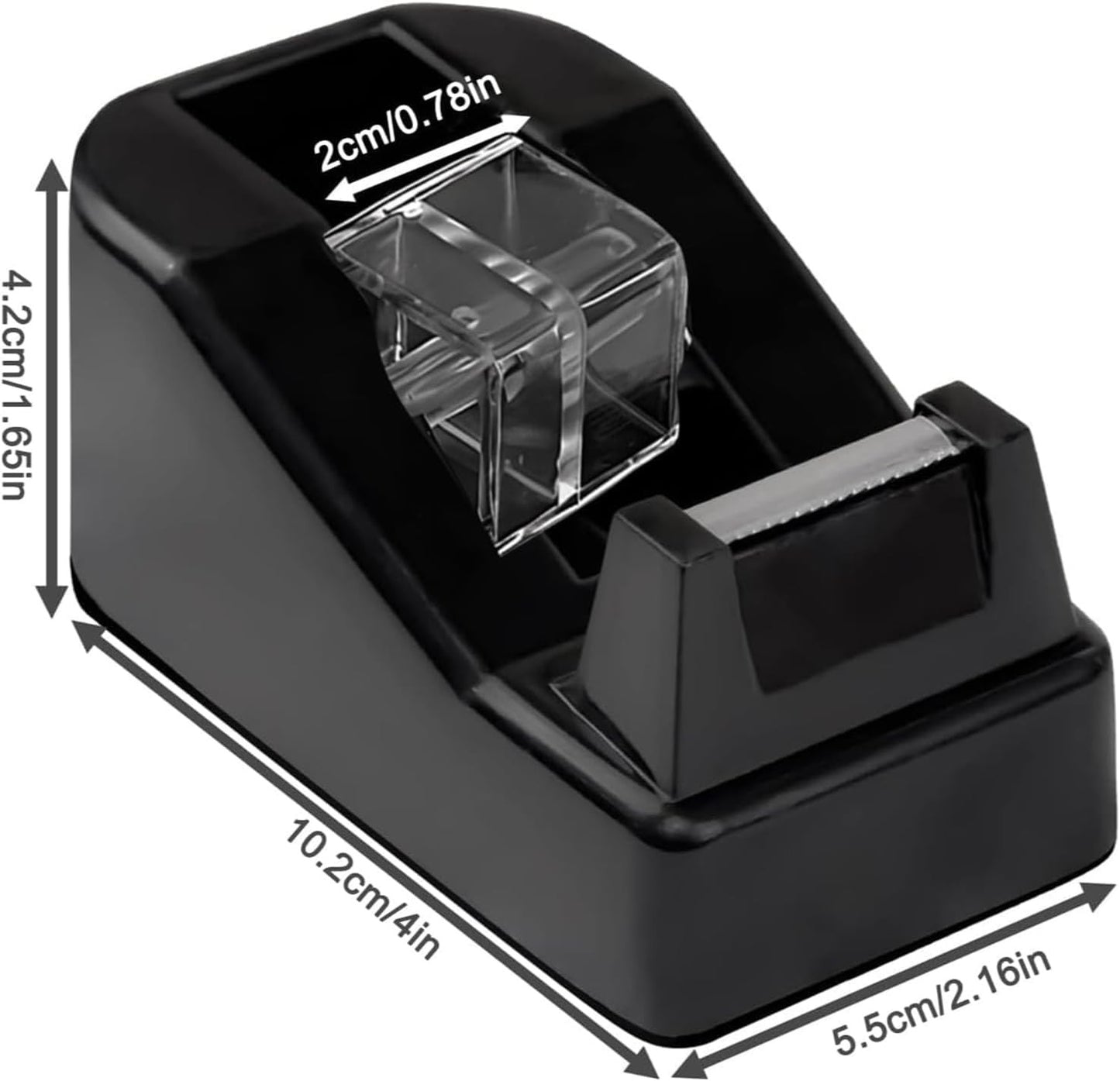 Desktop Tape Dispenser, Desk Tape Dispenser, Weighted Tape Roll Dispenser
