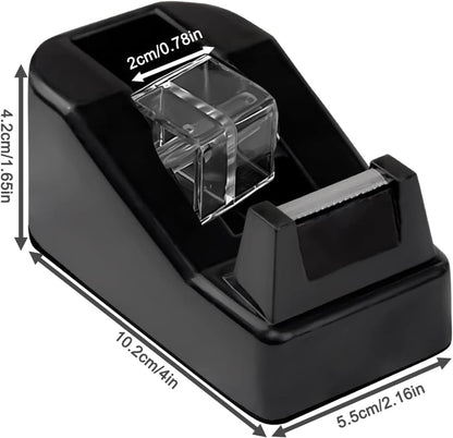 Desktop Tape Dispenser, Desk Tape Dispenser, Weighted Tape Roll Dispenser