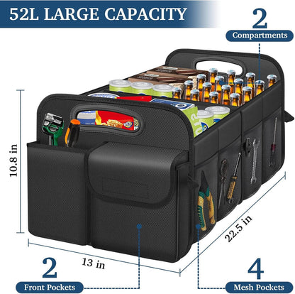 Car Trunk Organizer Large Capacity Waterproof Car Accessories for Women & Men