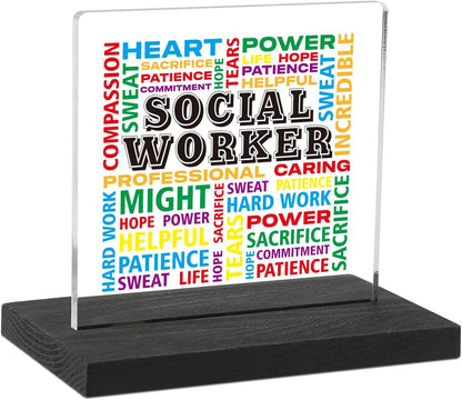 Social Worker Appreciation Gifts, Social Worker Gifts for Women, Social Work