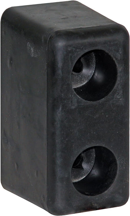 B5500 Molded Rubber Bumper Set, 3 x 3-1/2 x 6 Inch Tall Durable