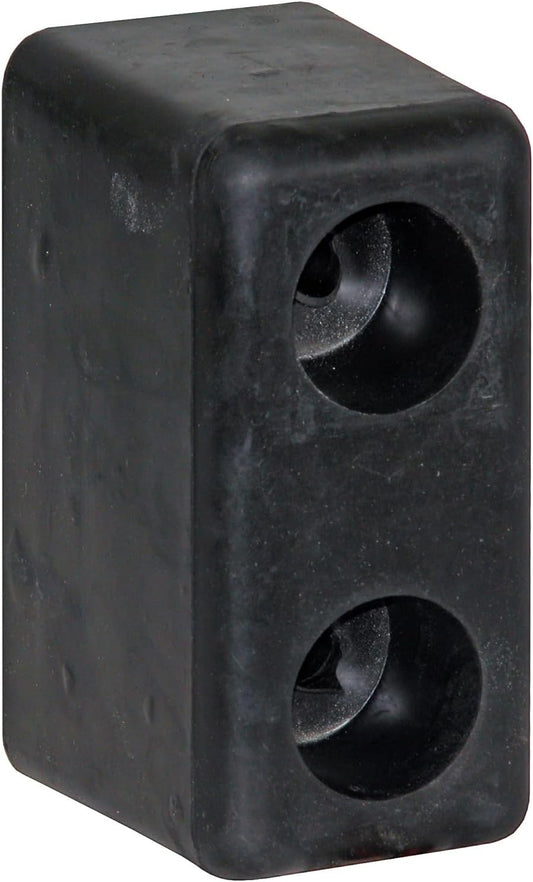 B5500 Molded Rubber Bumper Set, 3 x 3-1/2 x 6 Inch Tall Durable