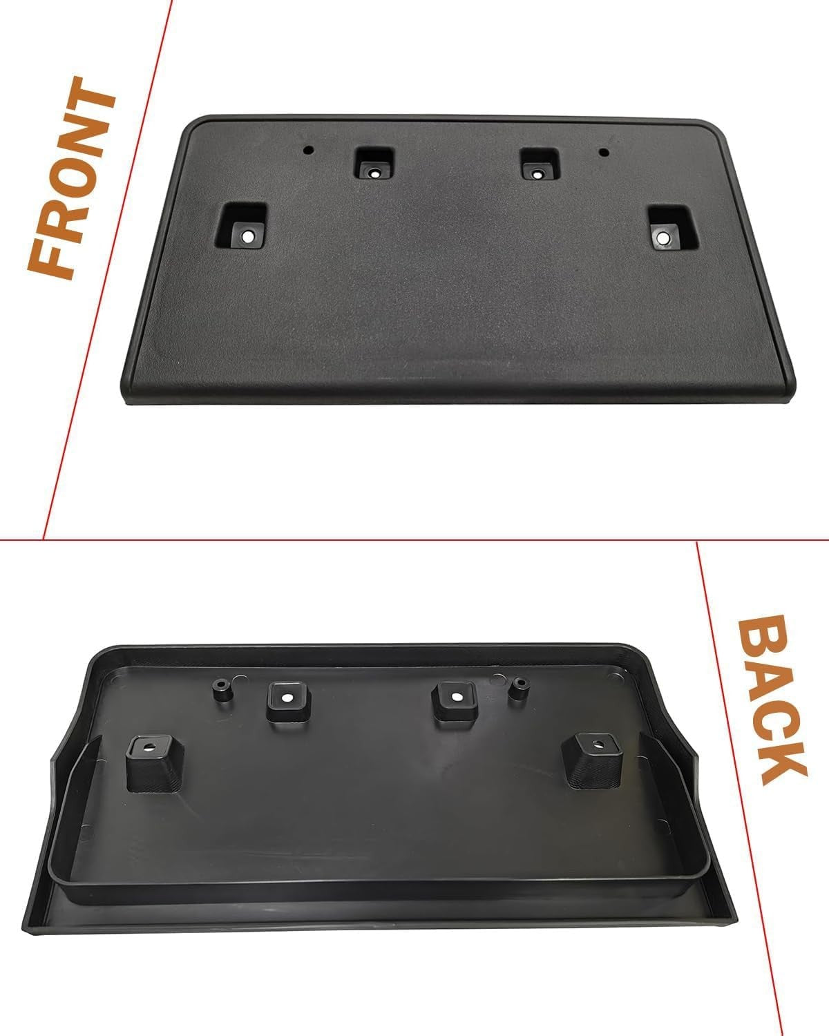 Front License Plate Frame for Jeep Grand Cherokee 2022-2024 for Jeep Grand
