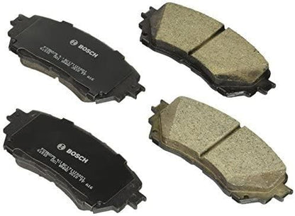 BC1711 QuietCast Premium Ceramic Disc Brake Pad Set with Select Mazda 6; FRONT