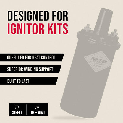 Flame-Thrower Ignition Coil 40,000 Volt - 12V High Output Performance 40011