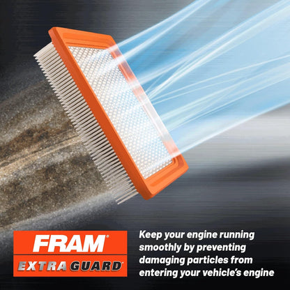 Extra Guard CA10755 Replacement Engine Air Filter for Select Lexus, Toyota, Jeep
