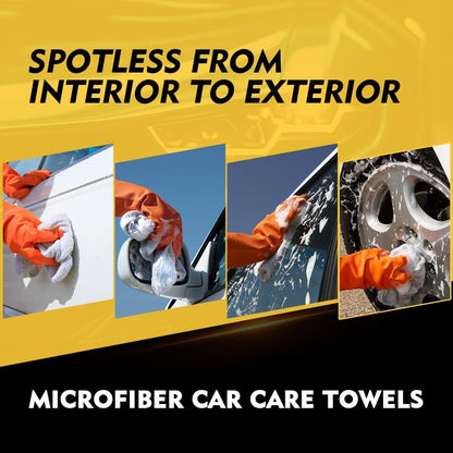 White Microfiber Cleaning Cloth 150 Pack, 12.5 x 12.5 inch Microfiber Towels
