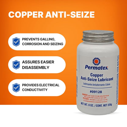 09128 Copper Anti-Seize Lubricant, 8 oz.