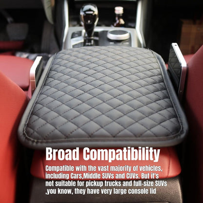 Comfortable Car Center Console Cushion Armrest Dog Cat Paws Protect Cover