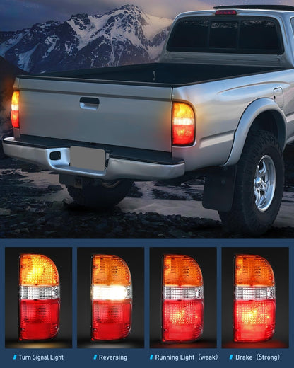 Taillight Assembly with 2001-2004 Toyota Tacoma Rear Lamp Replacement OE Style