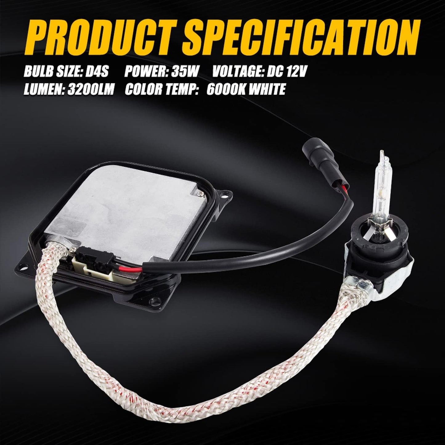 Xenon HID Headlight Ballast Control Unit with Igniter D4S Bulb 2006-2012 Lexus