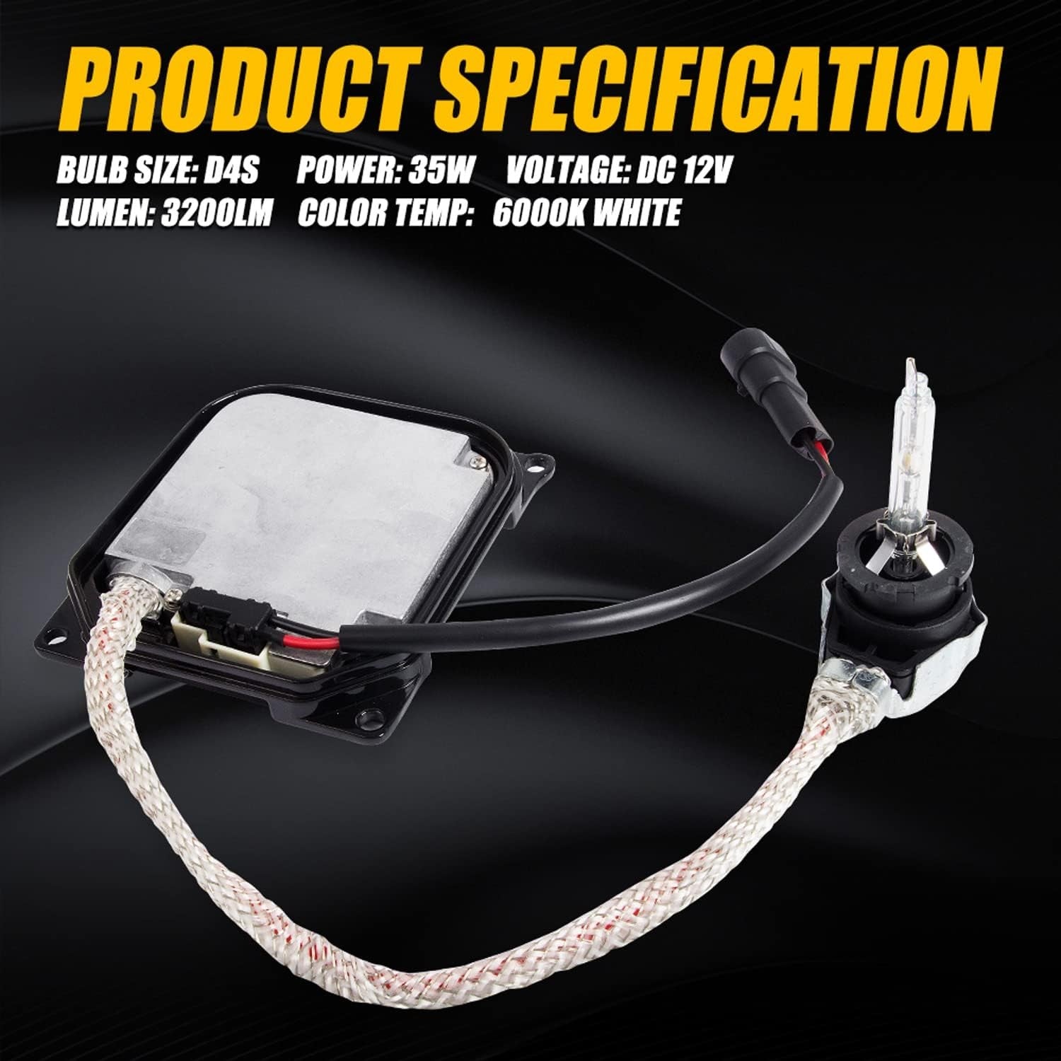 Xenon HID Headlight Ballast Control Unit with Igniter D4S Bulb 2006-2012 Lexus