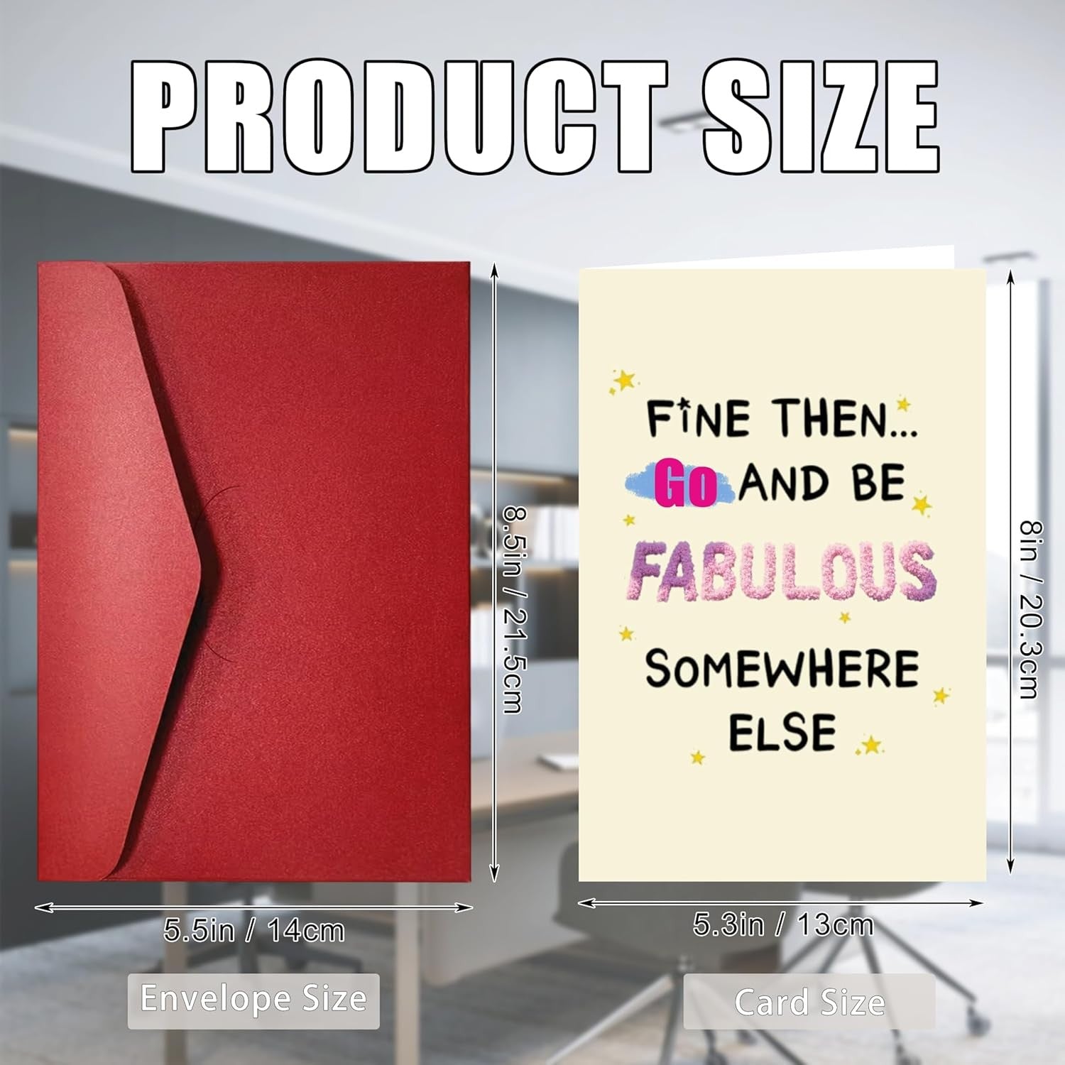Funny Leaving Card for Coworkers, Humorous Farewell Cards for Coworkers Friend