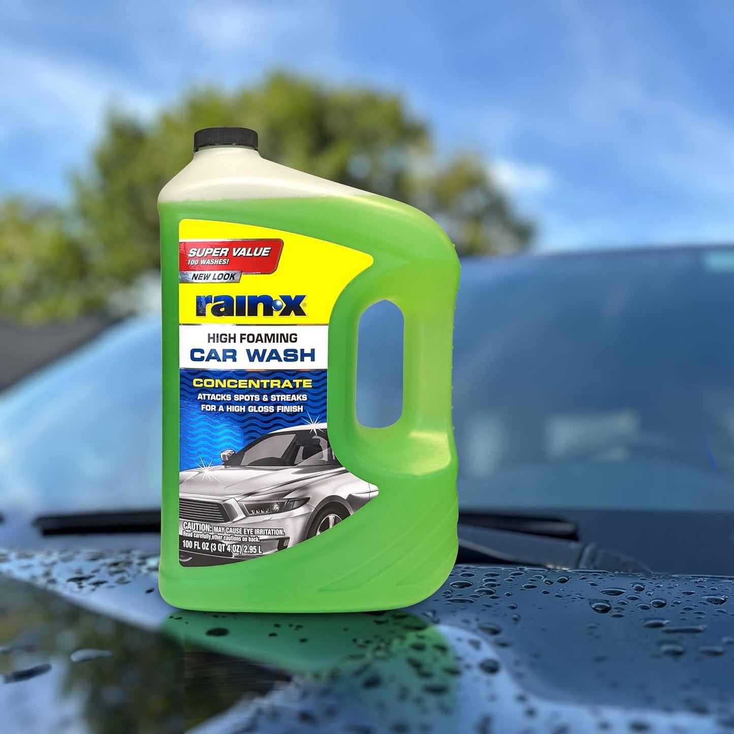 620191 Car Wash - 100 fl oz. High-Foaming, Concentrated Formula for Greater