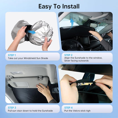 Windshield Sun Shade for 2023-2025 2026 Lexus RZ SUV 450e 300e 300 450e Luxury