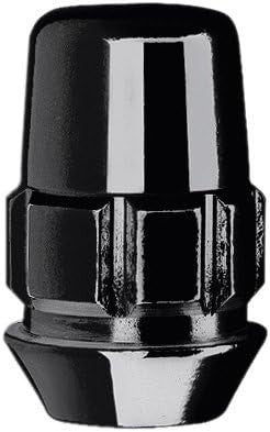 Automotive 71681NBC Acorn Black Chrome Wheel Locks (1/2" Thread Size)