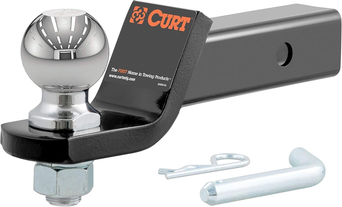Manufacturing 45041 Class III 2" Loaded Ball Mount with 2-5/16" Ball