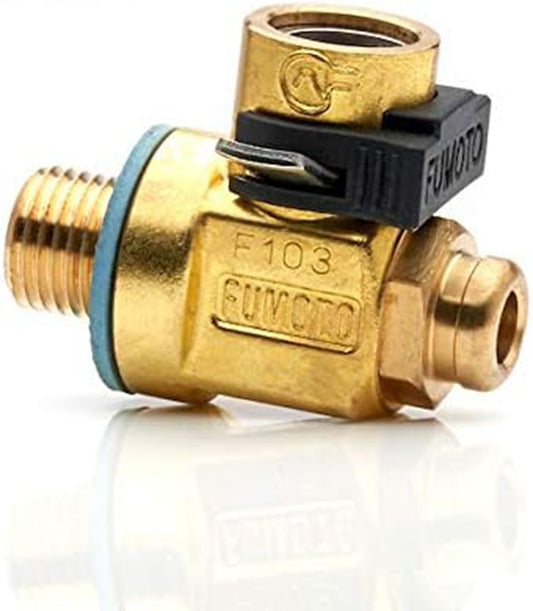 F137S LC-10 S-Series Large Body Valve with Short Nipple and LC-10 Lever Clip