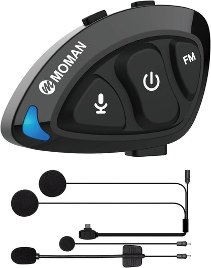 Motorcycle Helmet Headset Speaker, RS-S Motorbike Helmet Headphone HiFi/Noise