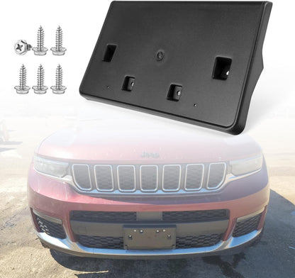 Front License Plate Frame for Jeep Grand Cherokee 2022-2024 for Jeep Grand