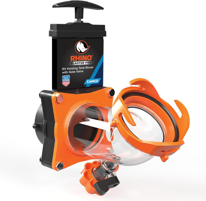 Rhino Blaster RV Tank Rinser with Gate Valve & Backflow Preventer 39086