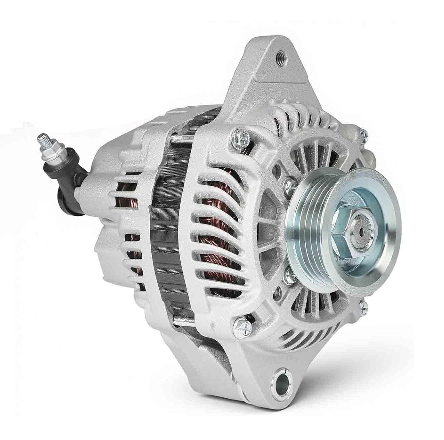 Alternator with Suzuki SX4 2007-2009 2.0L 12V 80A 5-Groove Pulley Clockwise