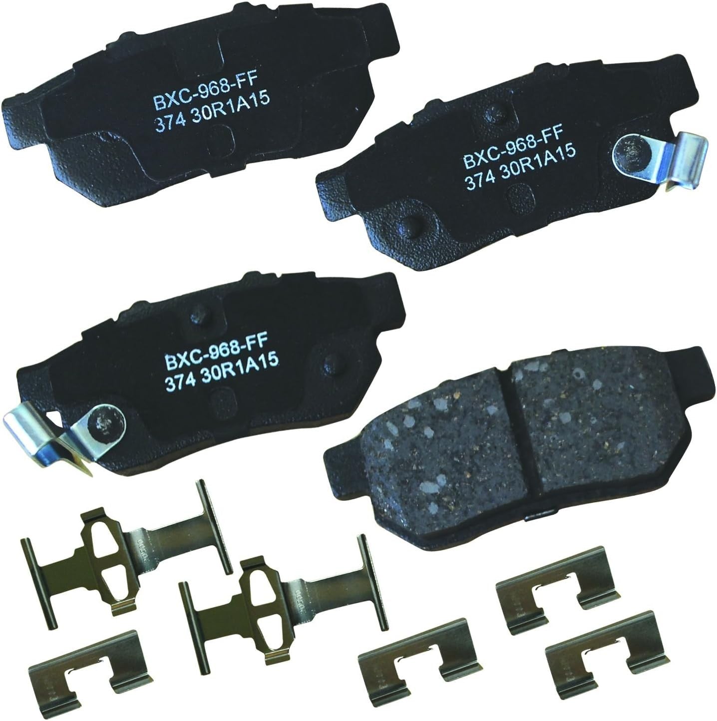 SBC374 Ceramic Rear Brake Pads for Acura Integra 2001-1990,Honda City 2014-2012