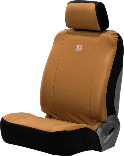 Universal Nylon Duck Canvas Fitted Bucket Seat Cover, Durable Seat Protection