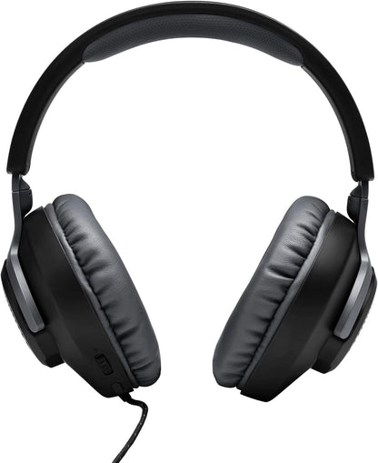 Quantum 100 - Wired Over-Ear Gaming Headphones - Black, Large