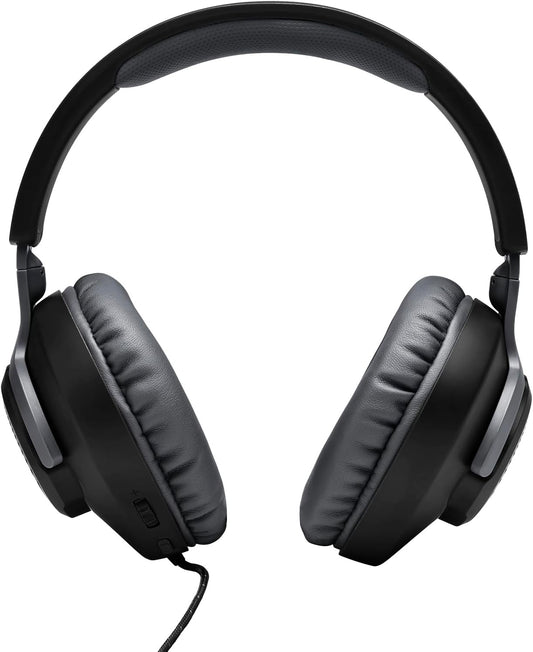 Quantum 100 - Wired Over-Ear Gaming Headphones - Black, Large