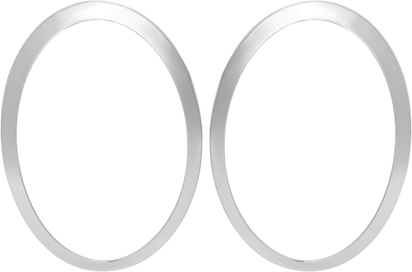 Pair Headlight Bezels Compatible with 2014-2024 Mini Cooper S F55 F56 F57 Models
