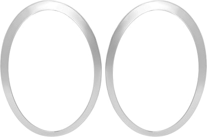 Pair Headlight Bezels Compatible with 2014-2024 Mini Cooper S F55 F56 F57 Models
