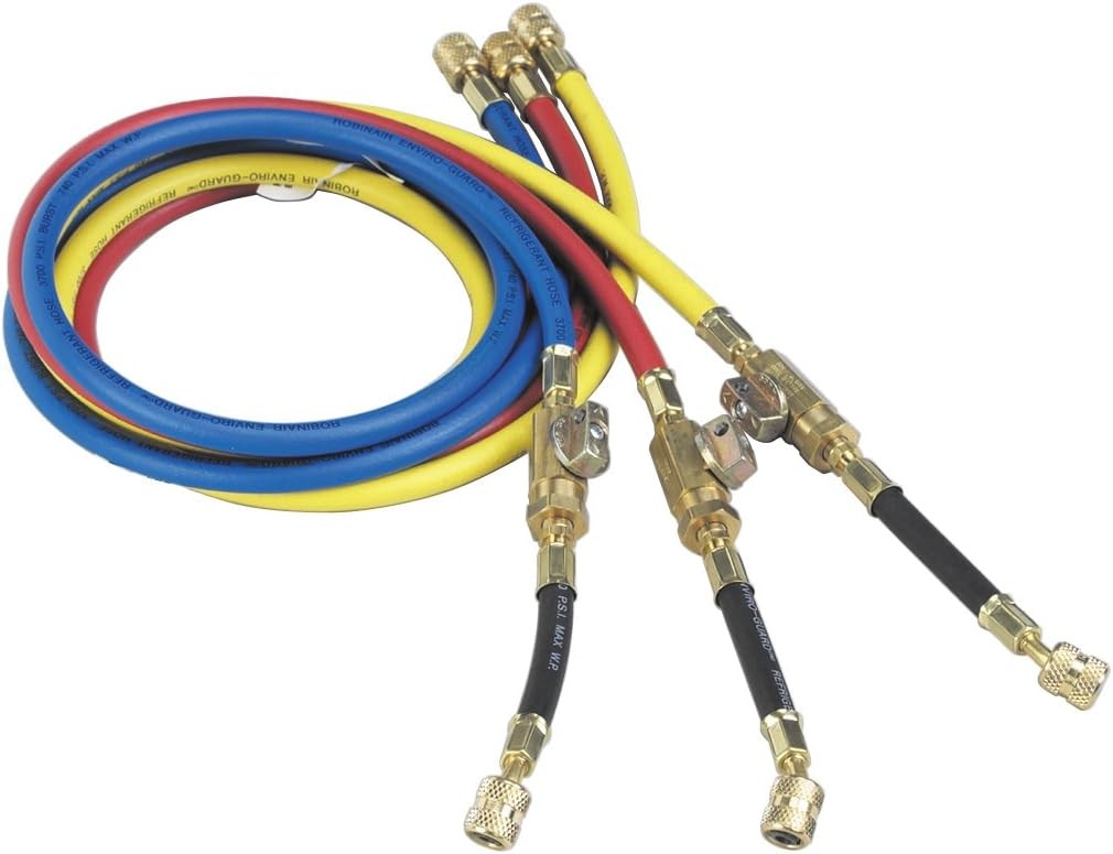(65060) Enviro-Guard Hoses with Ball Valves - 60", Set of 3