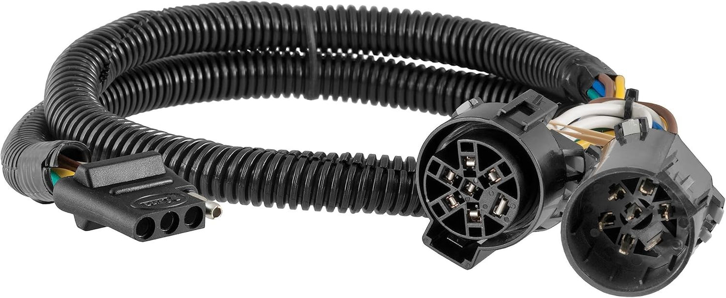55384 Replacement Vehicle-Side USCAR 4-Way Flat Trailer Wiring Harness