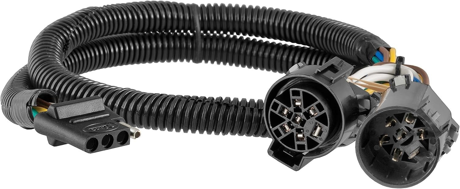 55384 Replacement Vehicle-Side USCAR 4-Way Flat Trailer Wiring Harness