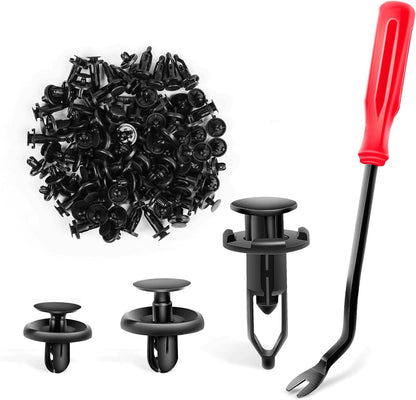 100PCS 6.5mm 7mm 9mm Compatible with Toyota Push Type Retainer 90467-10183