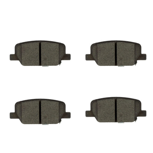 BE2199H Blue Ceramic Disc Brake Pad Set with Hardware Select Hyundai Palisade