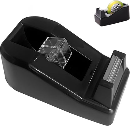 Desktop Tape Dispenser, Desk Tape Dispenser, Weighted Tape Roll Dispenser